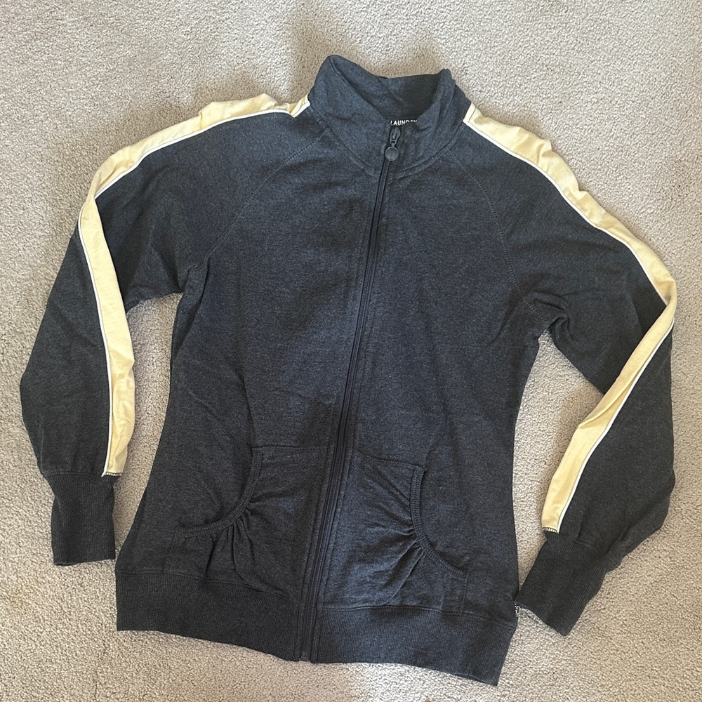 New York Laundry Zip-Up Sweatshirt - size Small